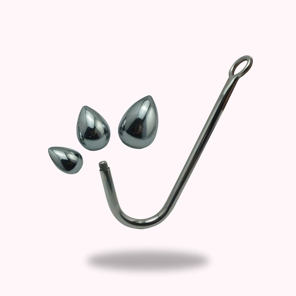 Crochet anal avec plugs 3 formats