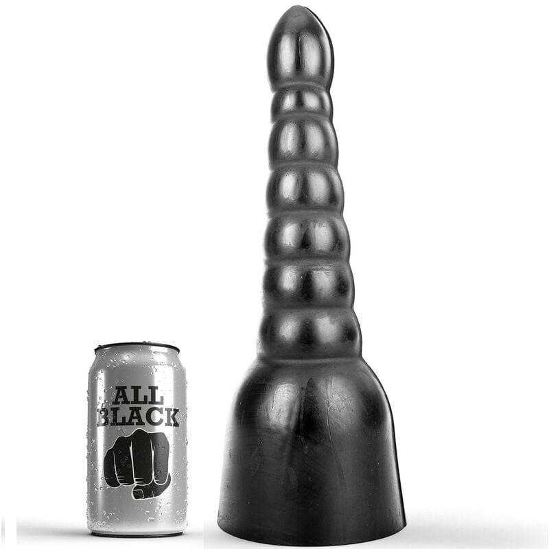 Gode Anal ALL BLACK 34cm
