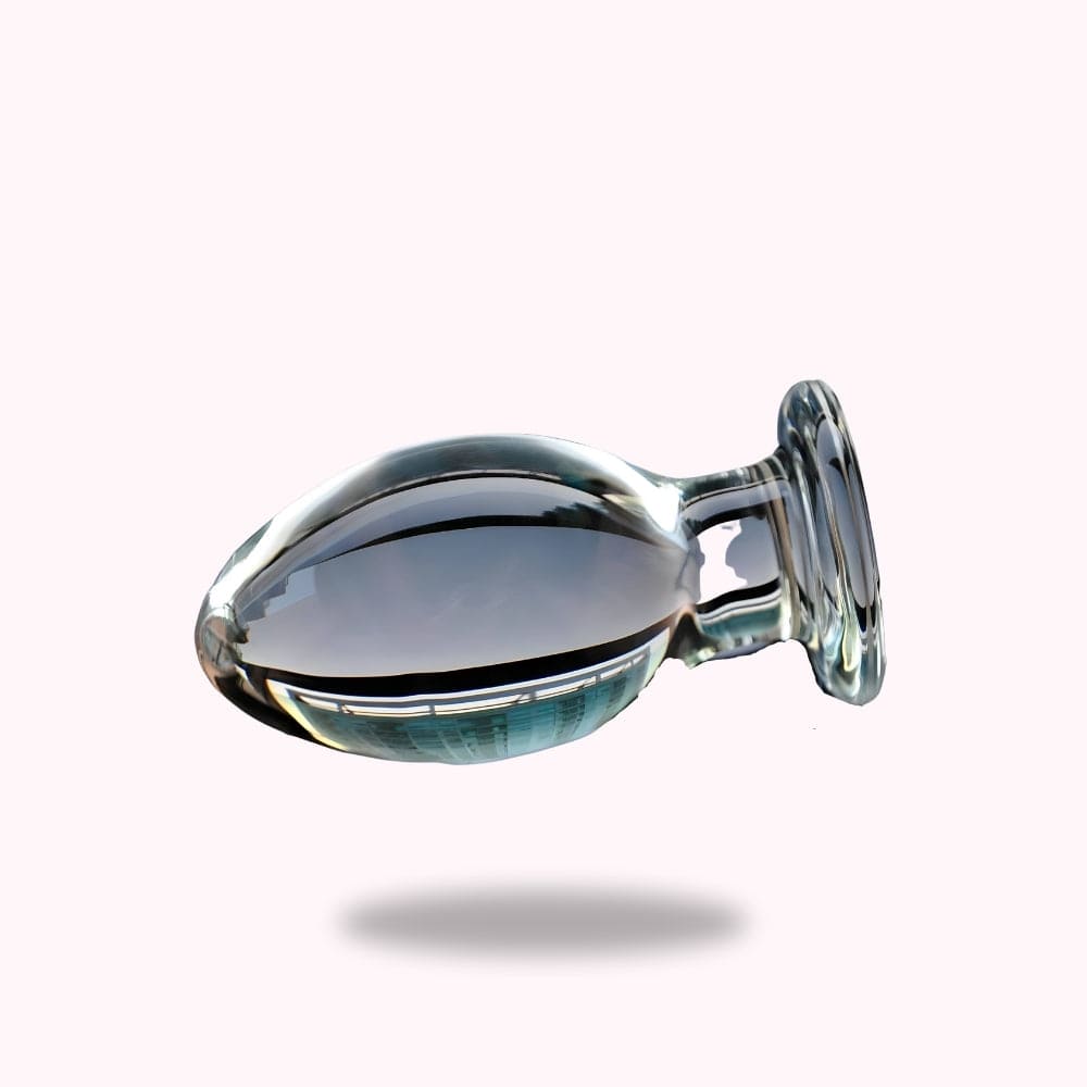 Gros plug anal en verre XXL Gros plug anal en verre XXL