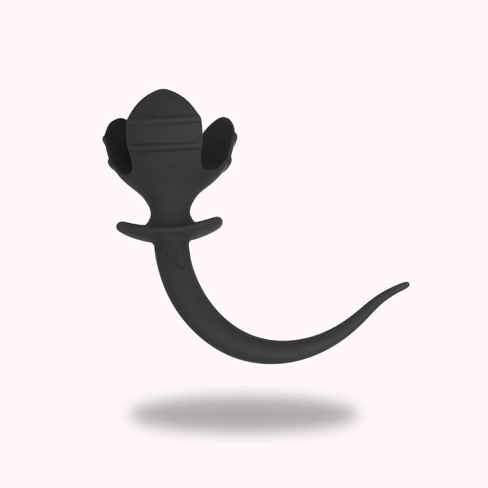 Plug queue de chien en silicone