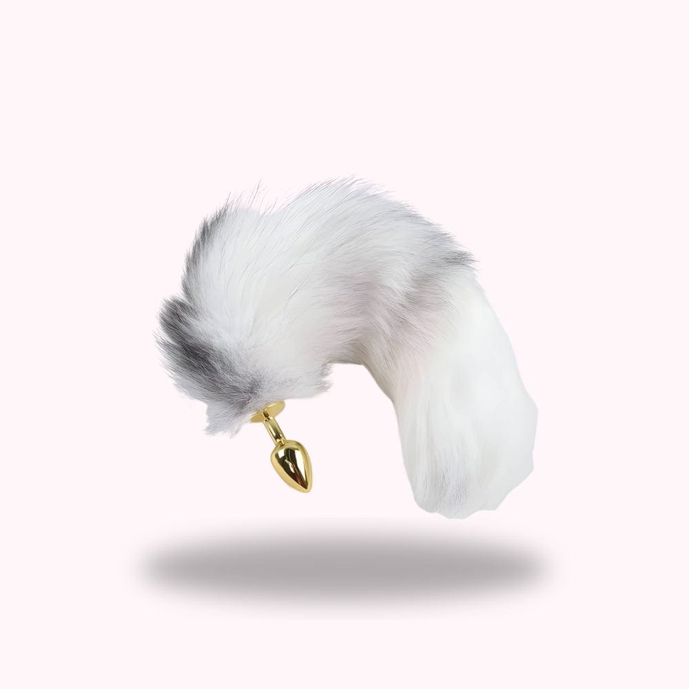 Plug Anal queue grise version luxe