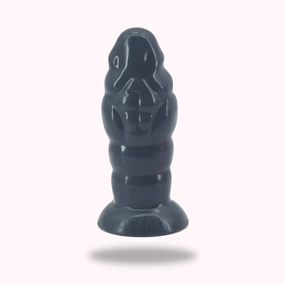 Plug anal XL ventouse en silicone