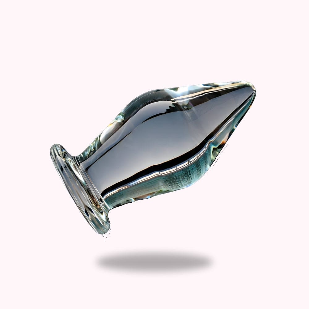 Plug anal XXXL en verre