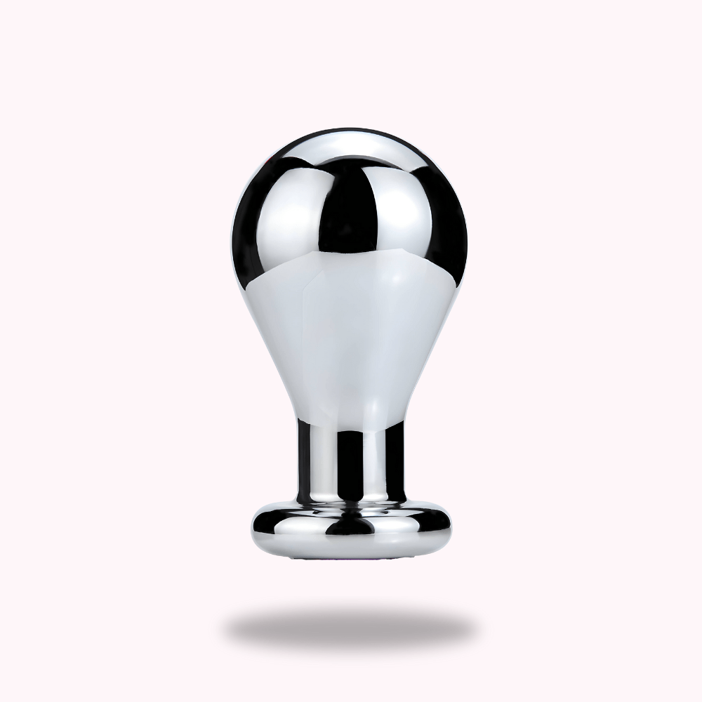 Plug anal ampoule diamant bleu clair