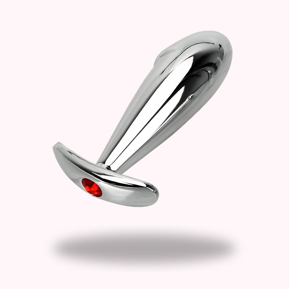 Plug anal avec diamant rouge - Maison du Plug