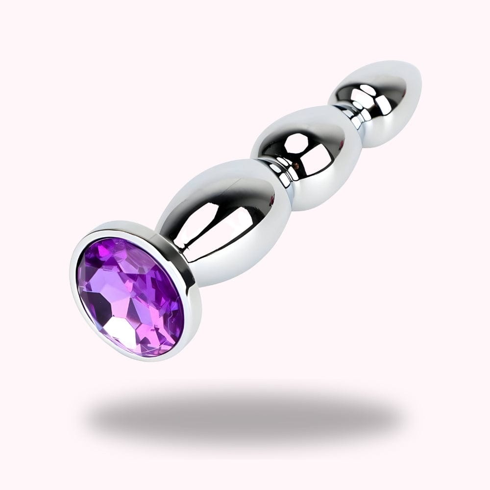 Plug anal boule violet - Maison du Plug