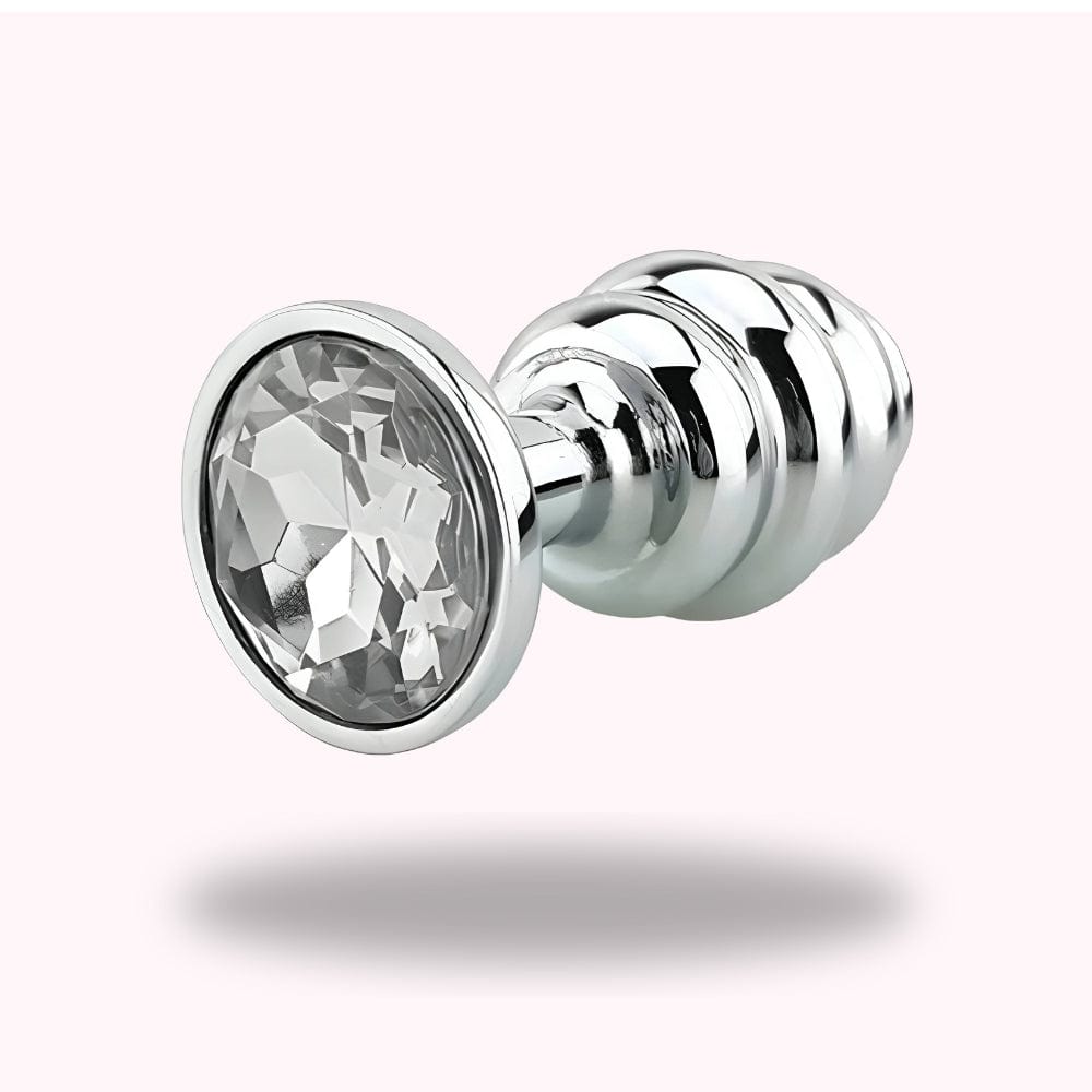 Plug anal diamant spirale - Maison du Plug
