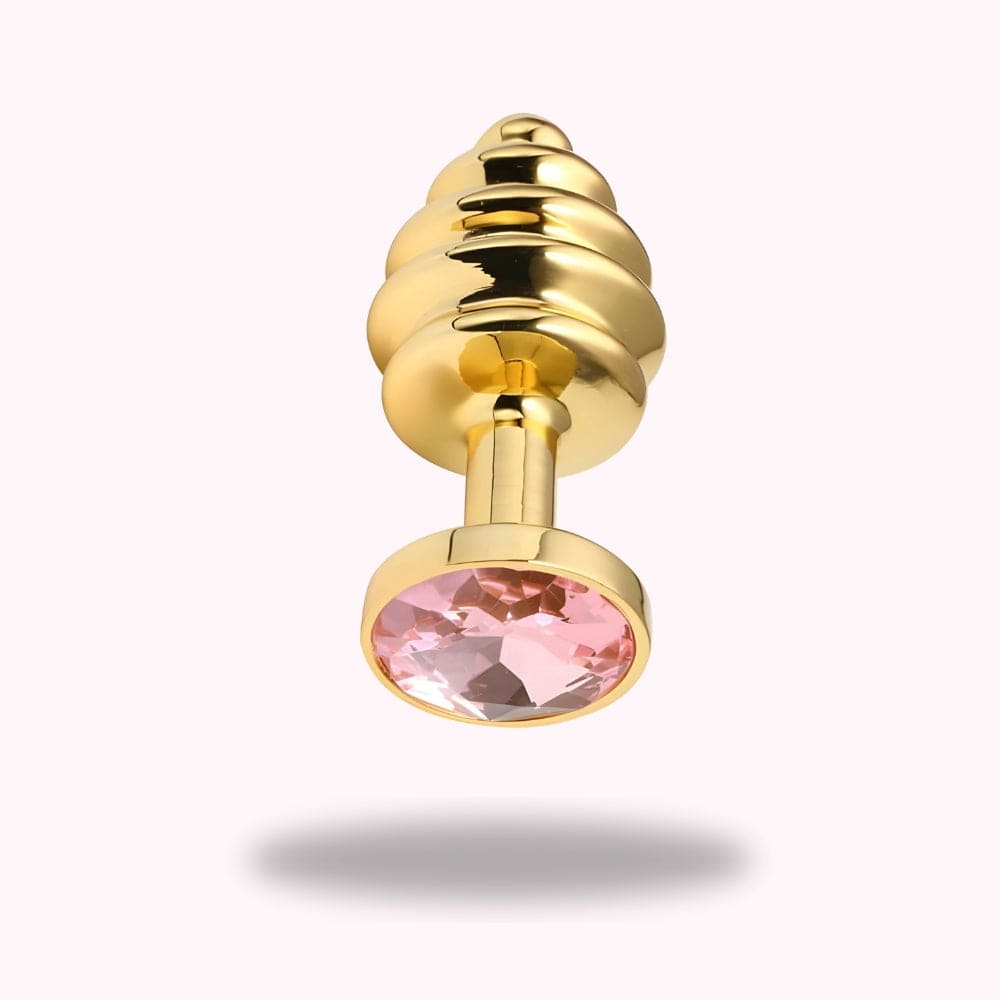 Plug anal diamant violet metal - Maison du Plug