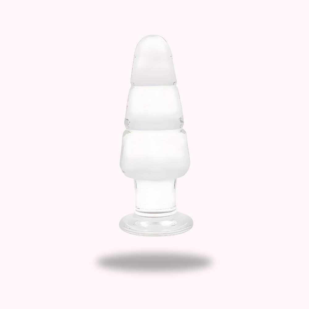 Plug anal en verre sapin