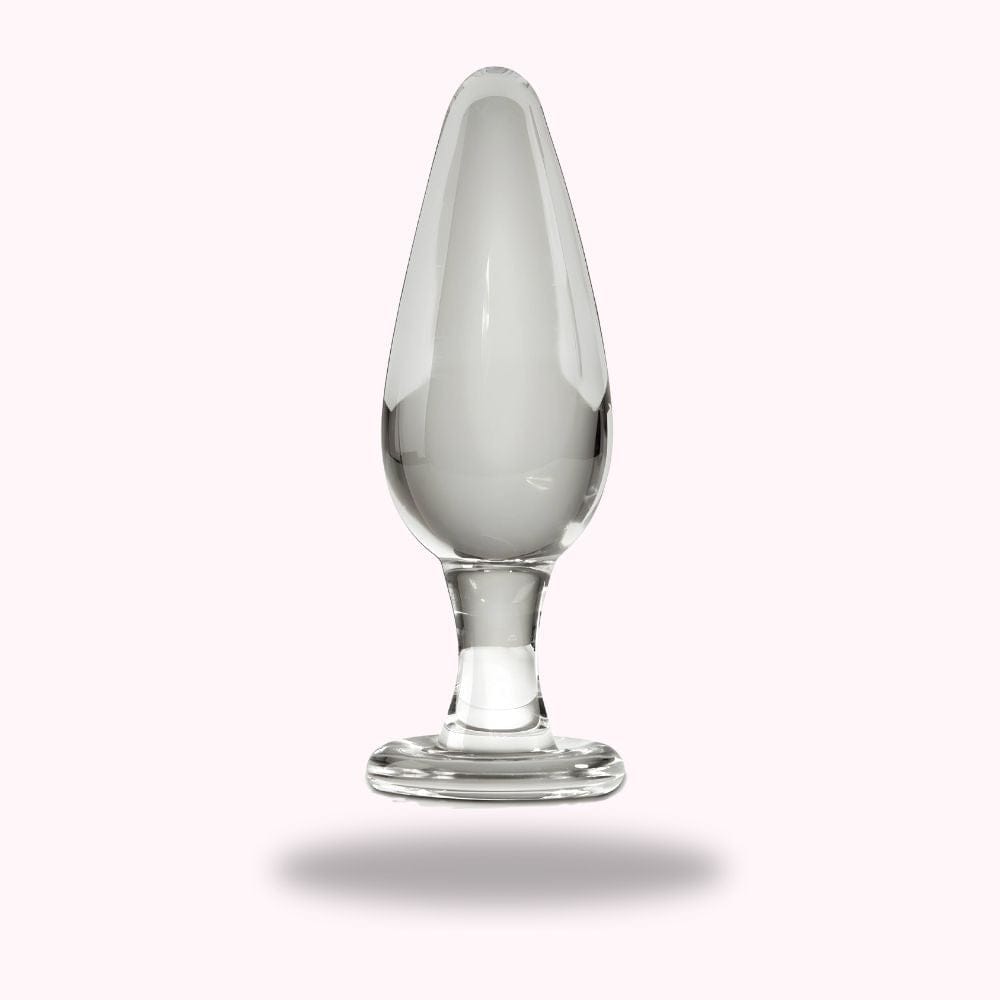 Plug anal glass en verre M