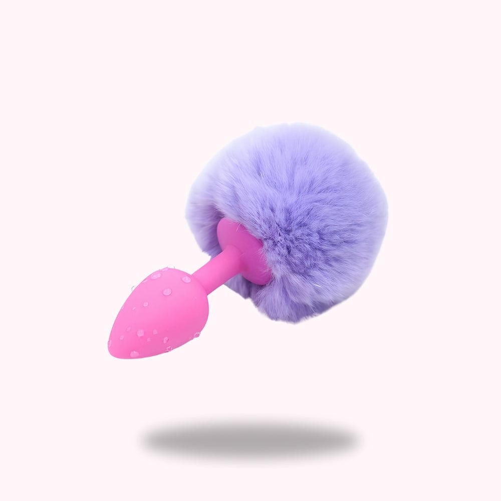 Plug anal queue de lapin violet - Maison du Plug