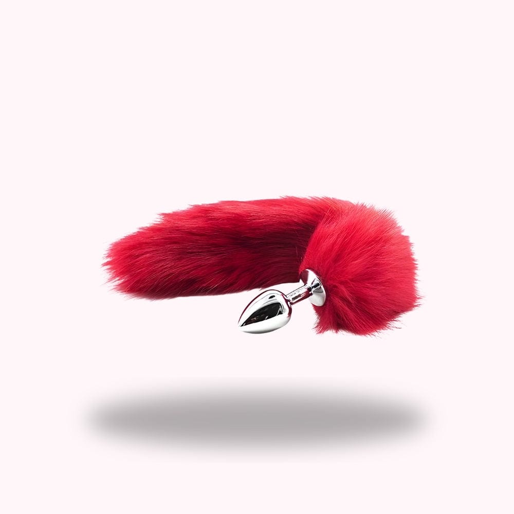 Plug anal queue de renard rouge
