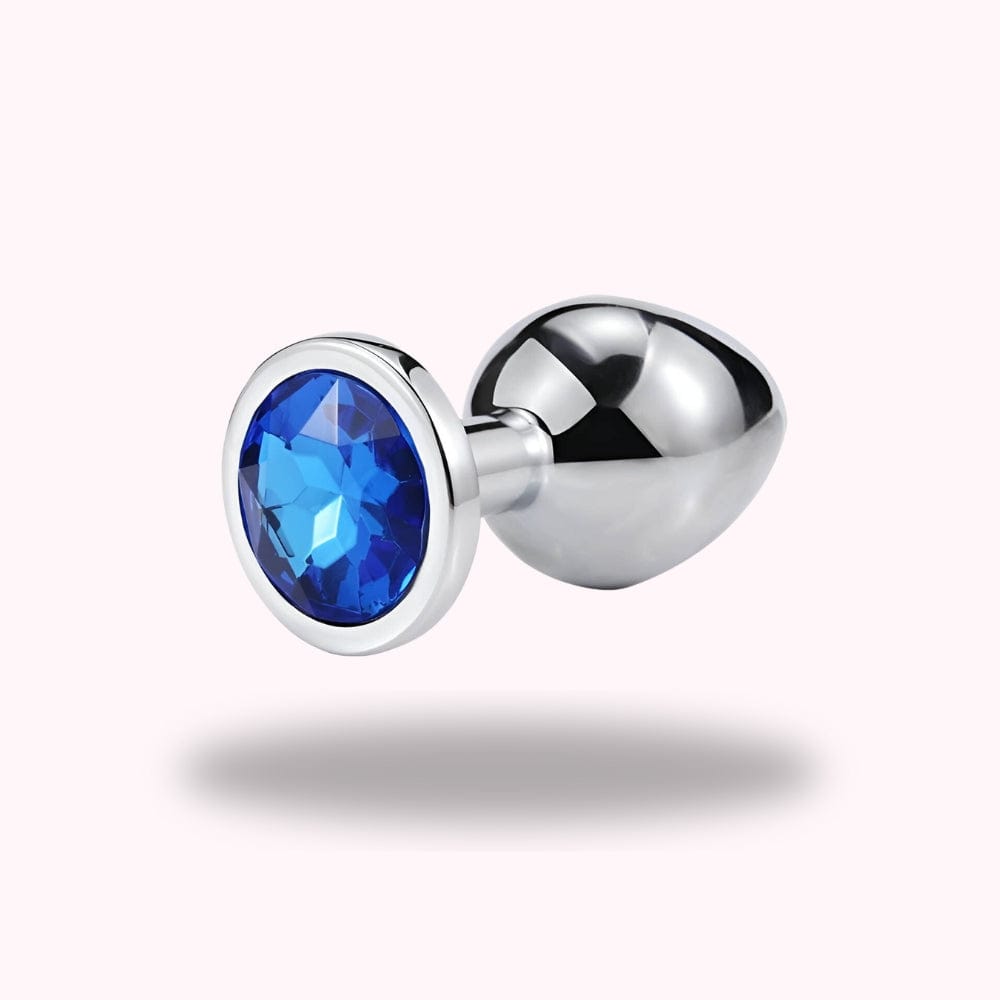 Plug diamant bleu | N1 sur le Plug Anal