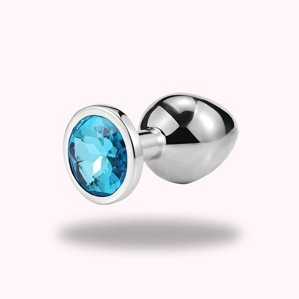 Plug diamant bleu clair | N1 sur le Plug Anal Plug diamant bleu clair | N1 sur le Plug Anal
