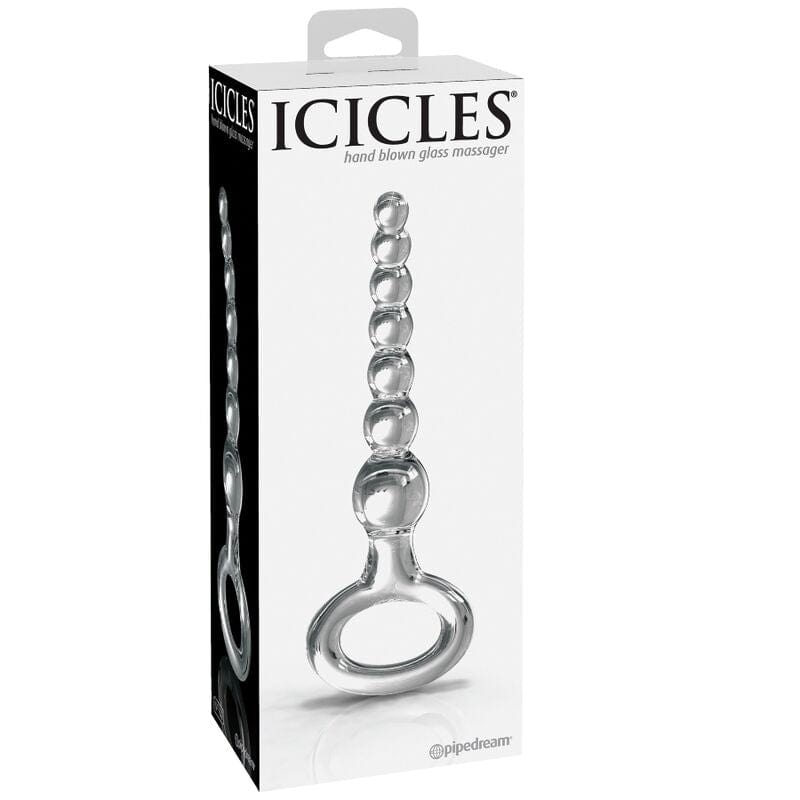 Chapelet anal en verre