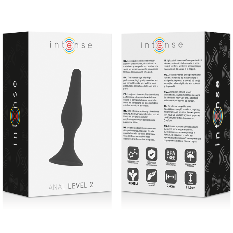 Plug anal intense