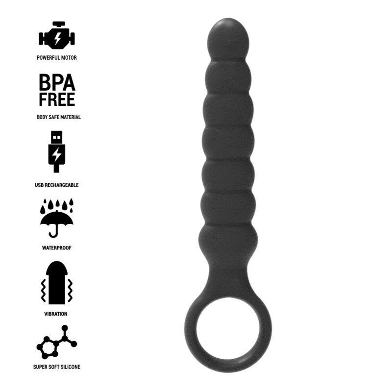 Chapelet anal vibrant BOB