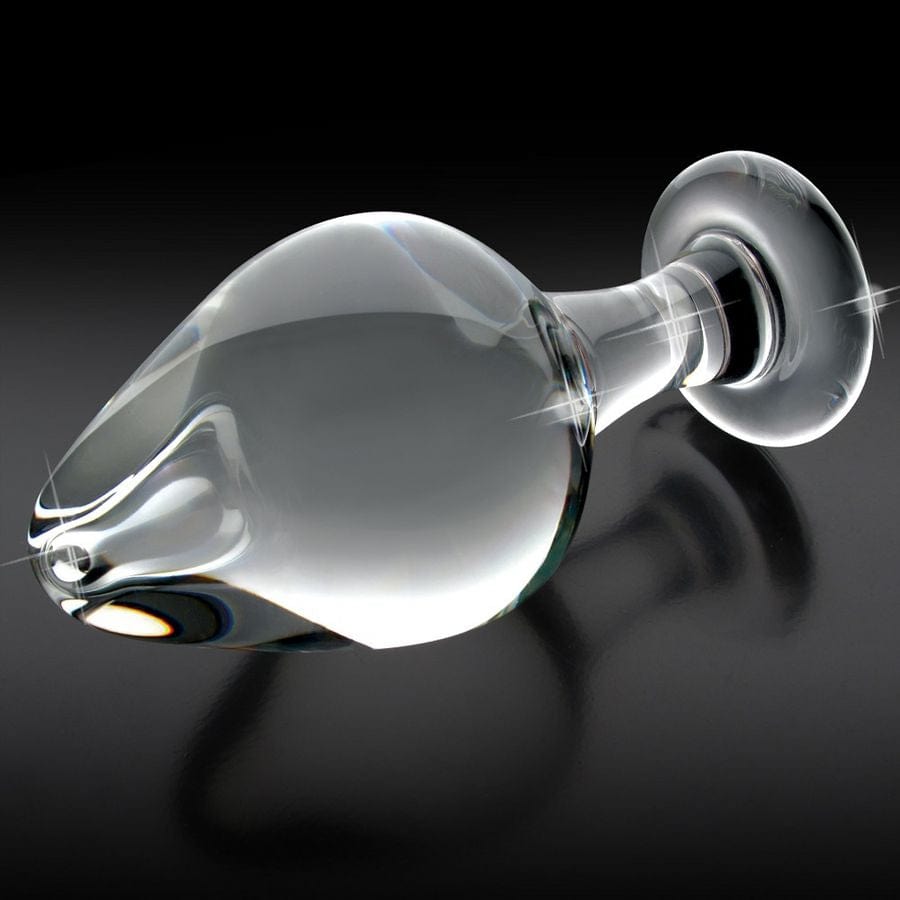 Plug anal en verre ampoule
