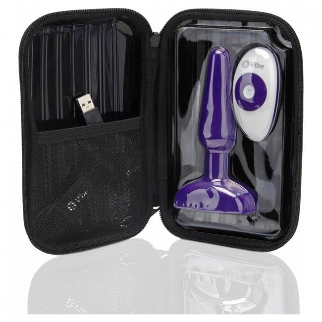 Vibromasseur anal B-VIBE Vibrant +Kit voyage
