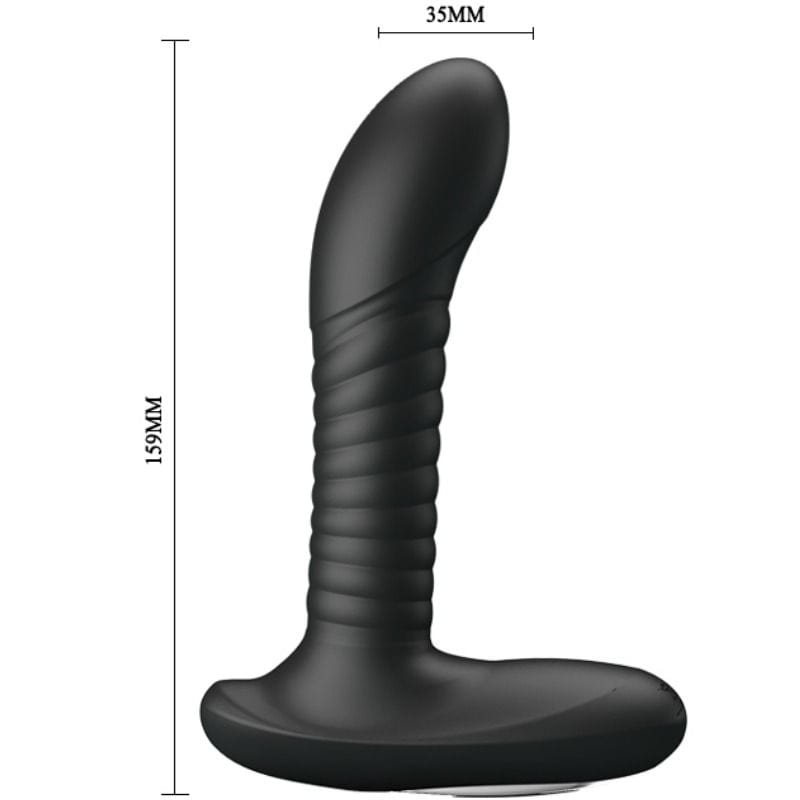 Stimulateur de prostate rotatif 360° dimensions