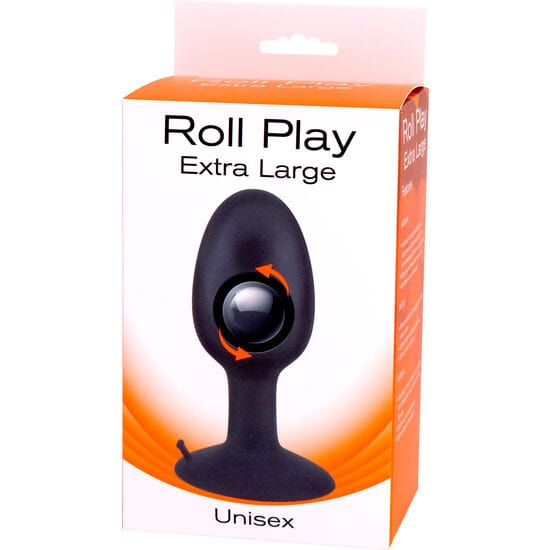 Plug anal avec bille XL ROLL
