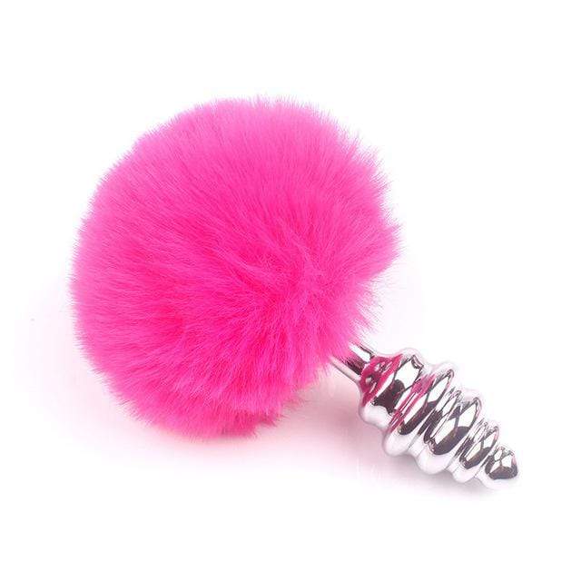 Plug anal queue de lapin rose | Spirale - Maison du plug