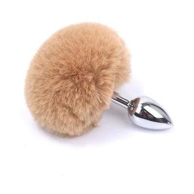 Plug queue de lapin marron sauvage - Maison du plug