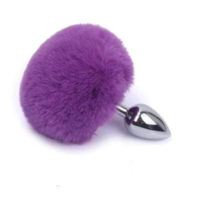 Plug queue de lapin violet exaltant - Maison du plug