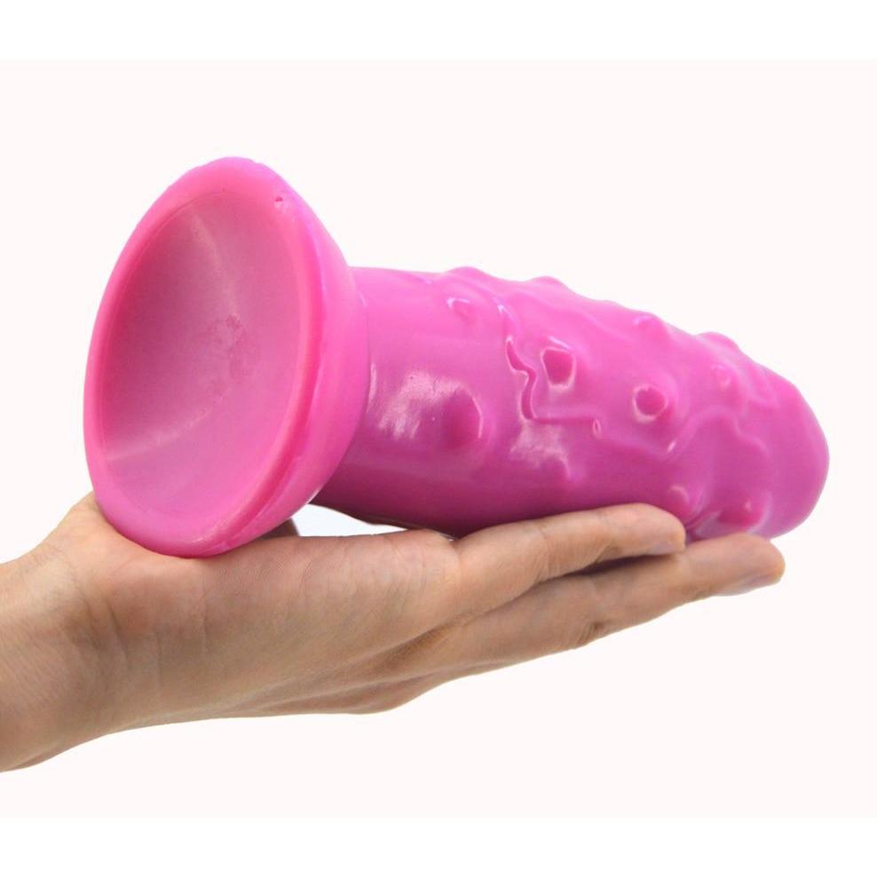 Plug anal XXL Gourdin en silicone rose
