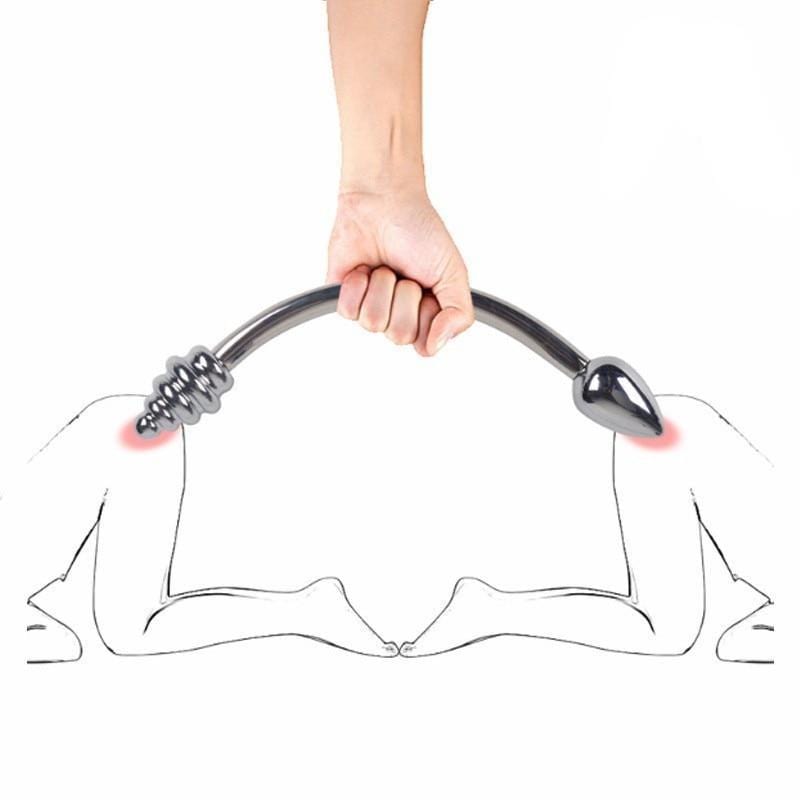 Crochet anal double tête utilisation