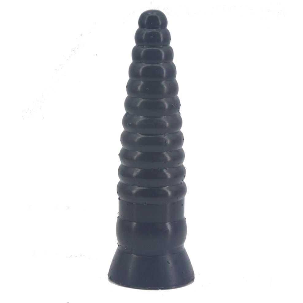 Plug anal XXL dilatation chevalresque noir