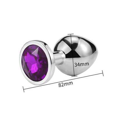 Plug diamant violet