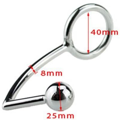 Crochet anal large pour corde 40mm