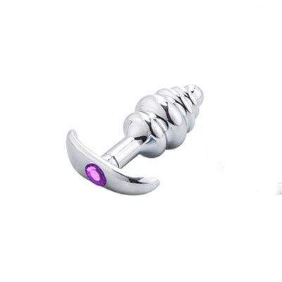 Plug anal ancre violet