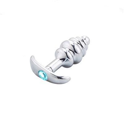 Plug anal ancre bleu azur