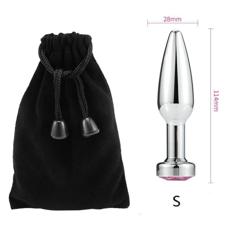 Plug anal Pointe S en métal