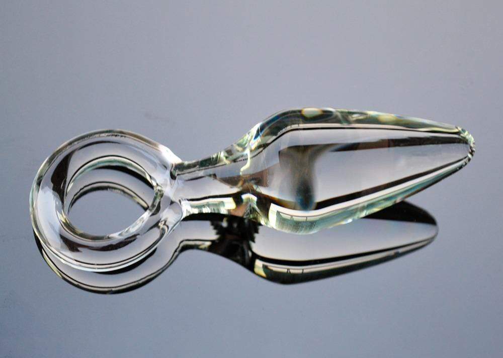 Plug anal kunai en verre rose crystal dimensions