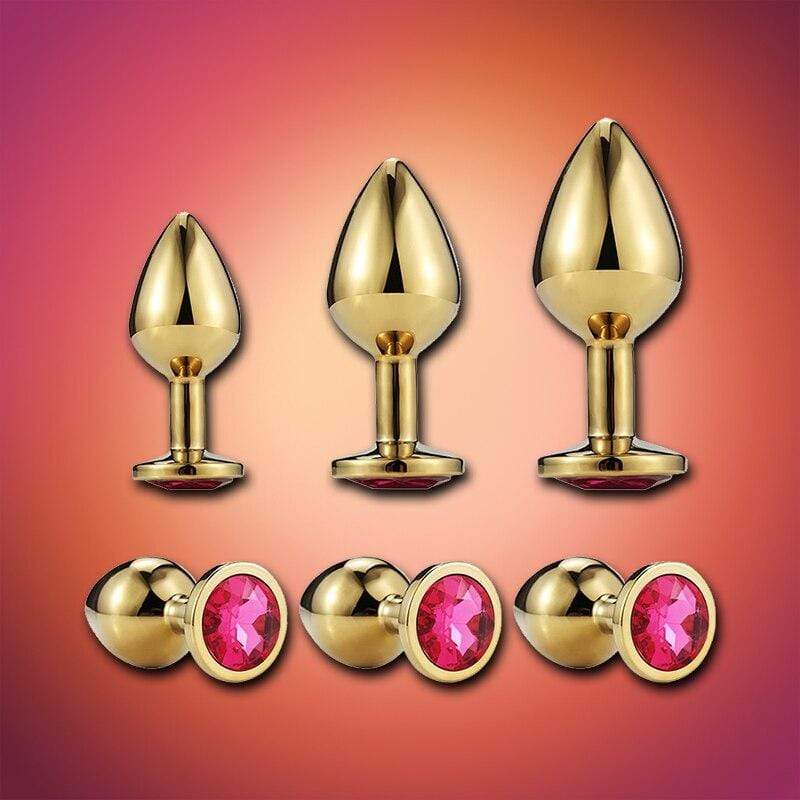 Coffret 3 formats plus anal dorée