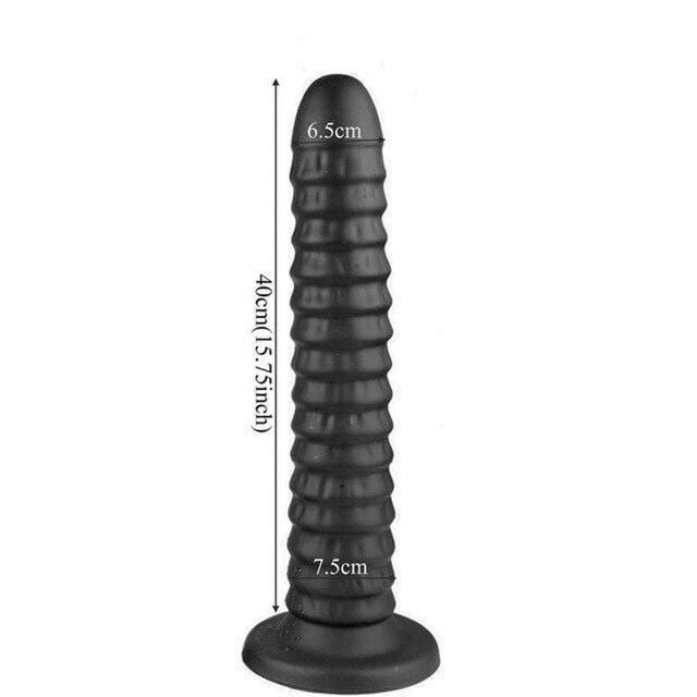 Le plus grand Plug Anal XXXL noir dimensions