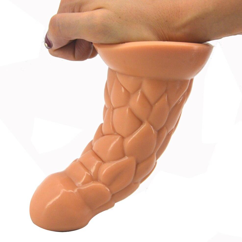 Plug Anal XXL Large en silicone beige