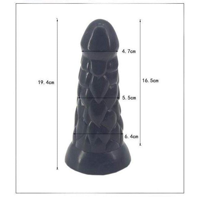 Plug Anal XXL Large en silicone dimensions