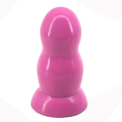 Plug anal XXL en silicone rose