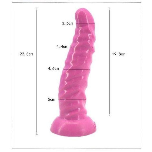 Plug anal XXL black poney dimensions