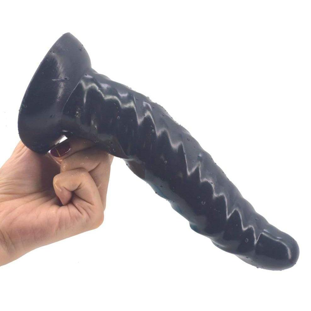 Plug anal XXL black poney noir