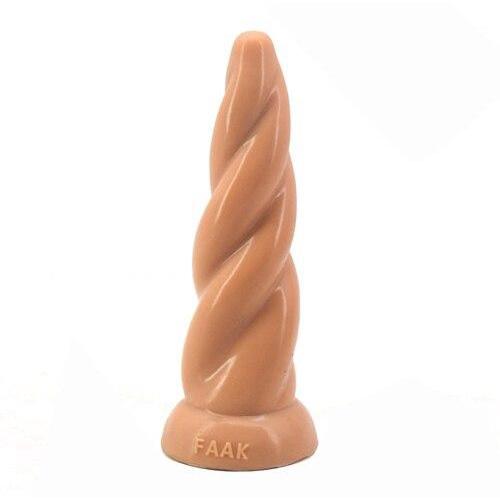 Plug anal XXL hard dilatation beige