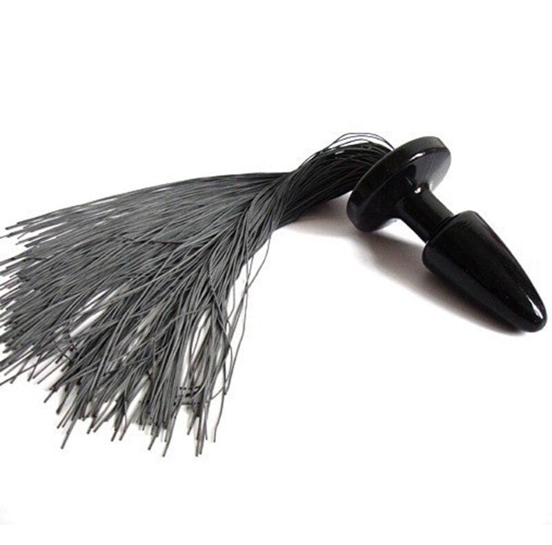 Plug queue de cheval noir