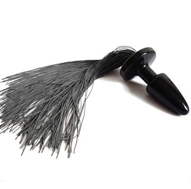 Plug queue de cheval noir