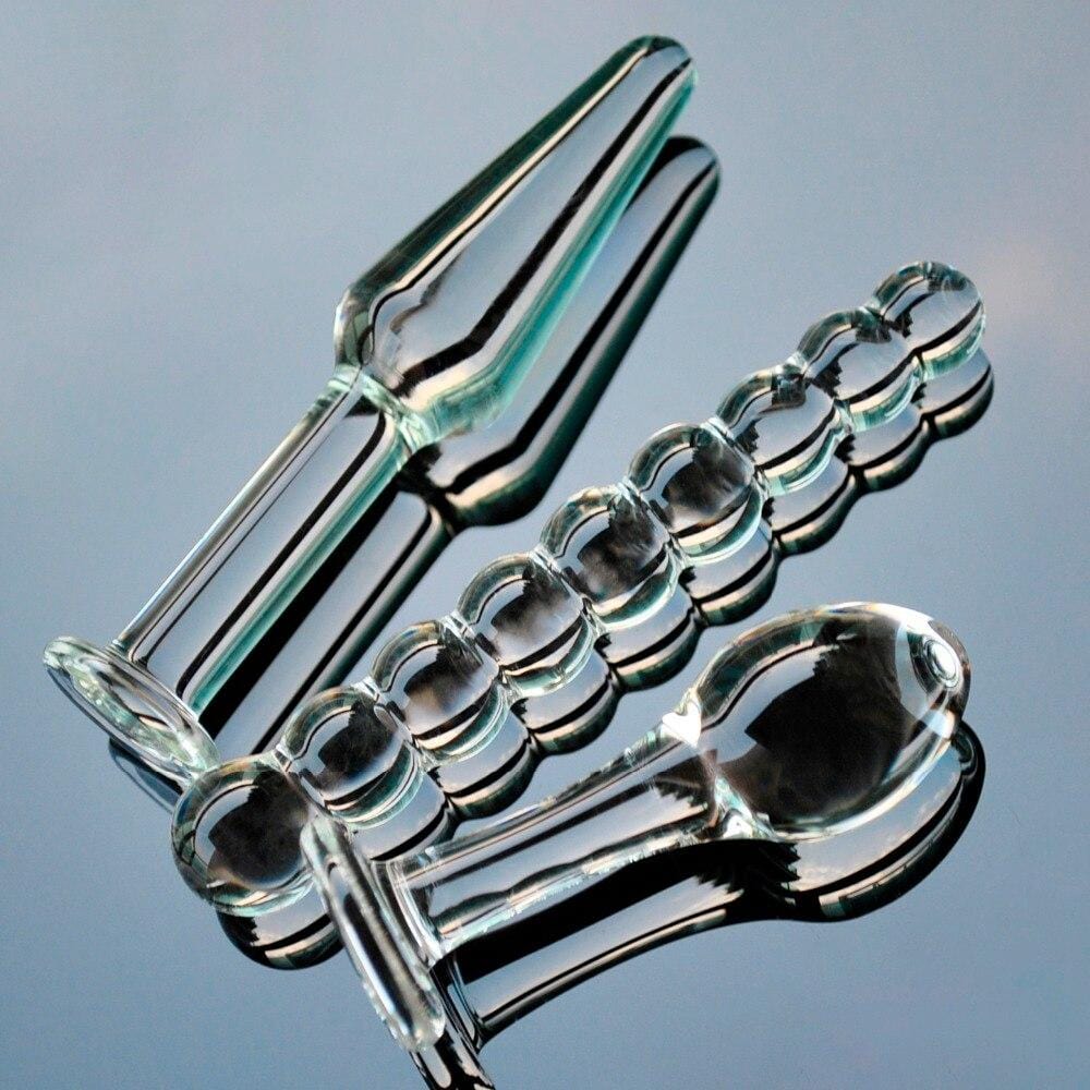 Coffret 3 formats plaisir anal en verre