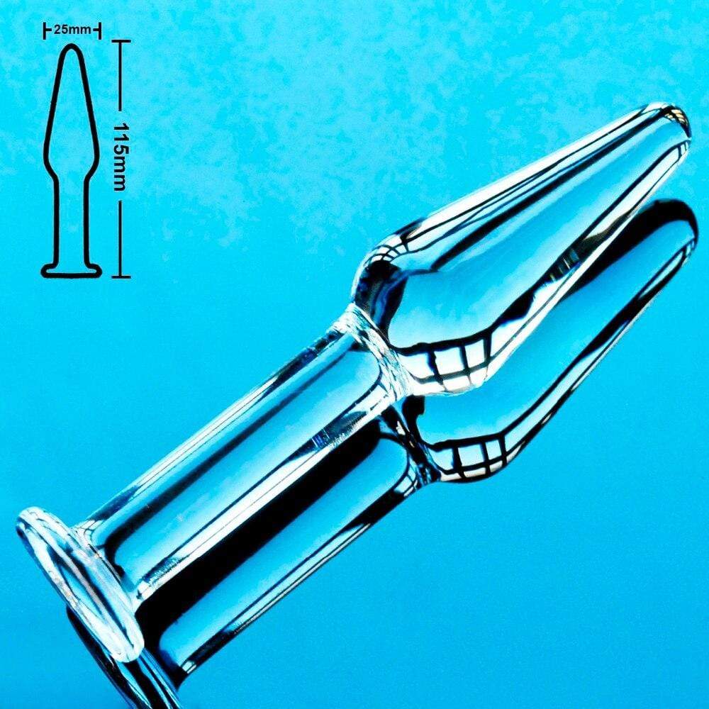 Coffret 3 formats plaisir anal en verre plug B