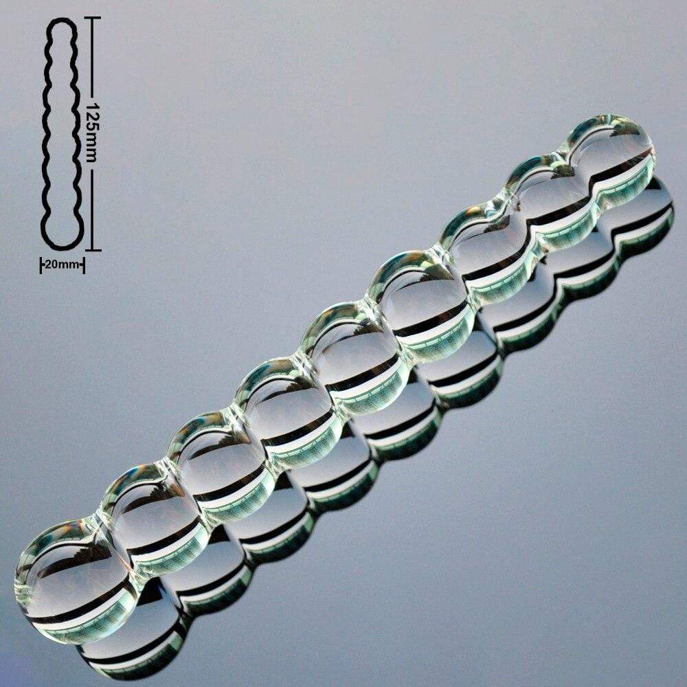 Coffret 3 formats plaisir anal en verre plug C